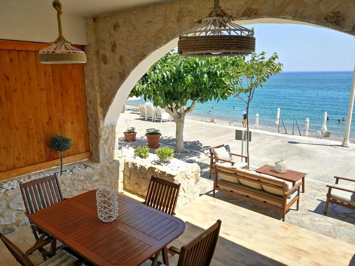 Relax Seaside House By Living In Blue Villa ฮารากิ ภายนอก รูปภาพ