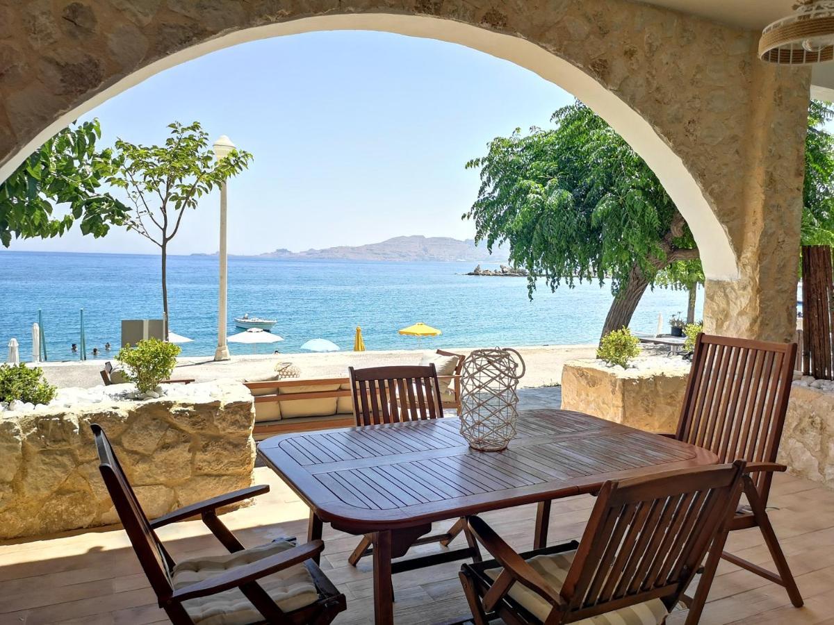 Relax Seaside House By Living In Blue Villa ฮารากิ ภายนอก รูปภาพ